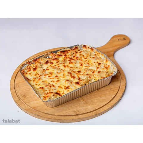 مكرونة نجرسكو فراخ موزريلا